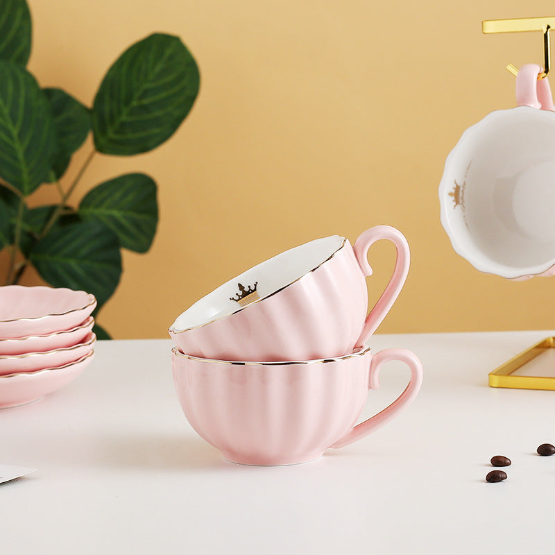 Luxurious Ceramic Coffee-Tea Cup Set