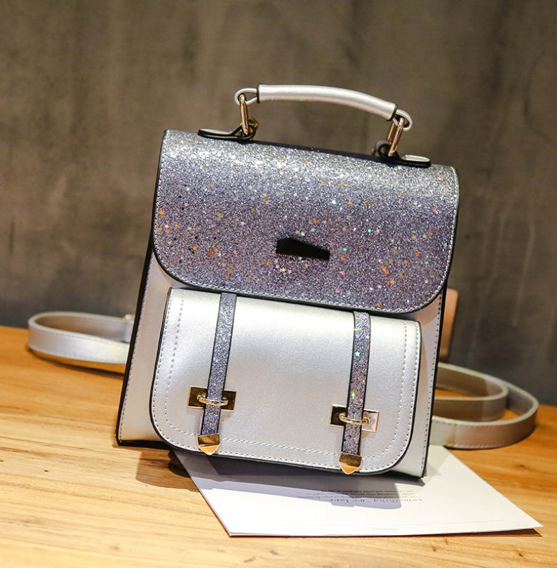 Boston Style Sequins Backpack