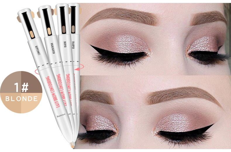 Rotating Ball-Point Portable Eyebrow Pen