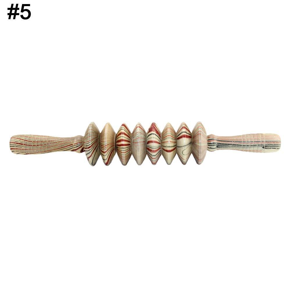 Full Body Muscle Massager Wooden Roller Stick