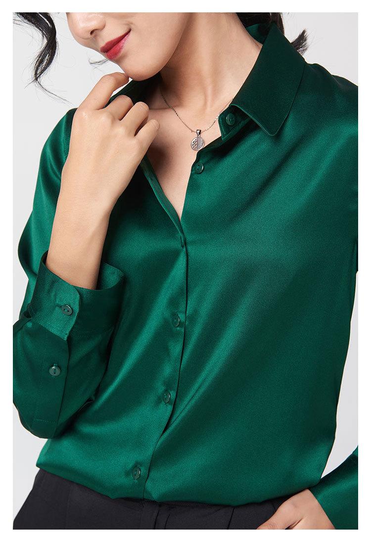 Silk Long Sleeve Shirt