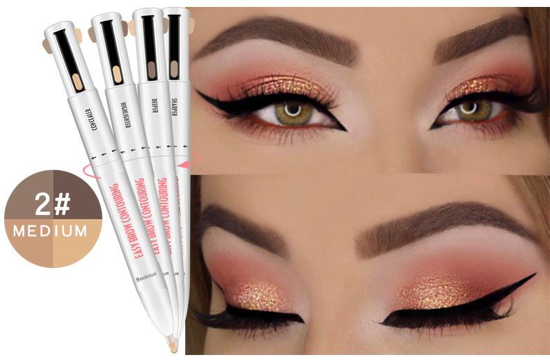 Rotating Ball-Point Portable Eyebrow Pen