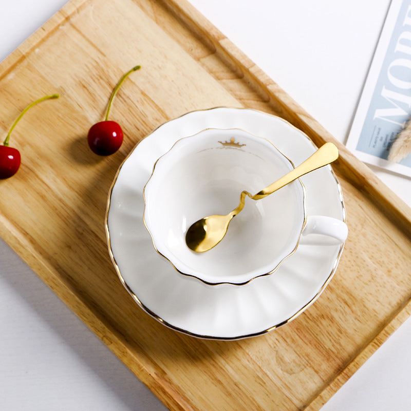 Luxurious Ceramic Coffee-Tea Cup Set