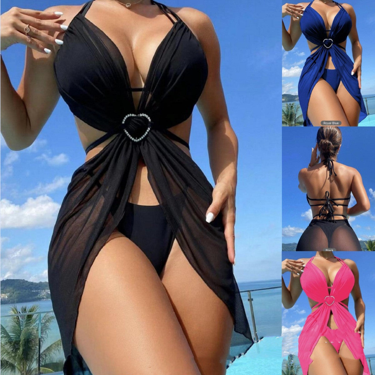 Three-piece  Split Swimsuit