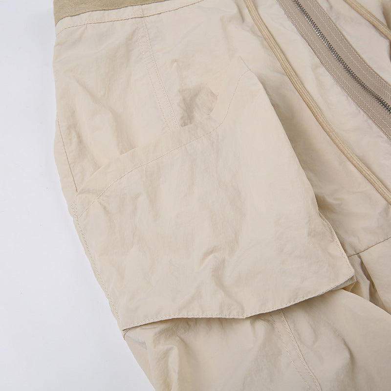 Asymmetric  Lace Up  Skirt