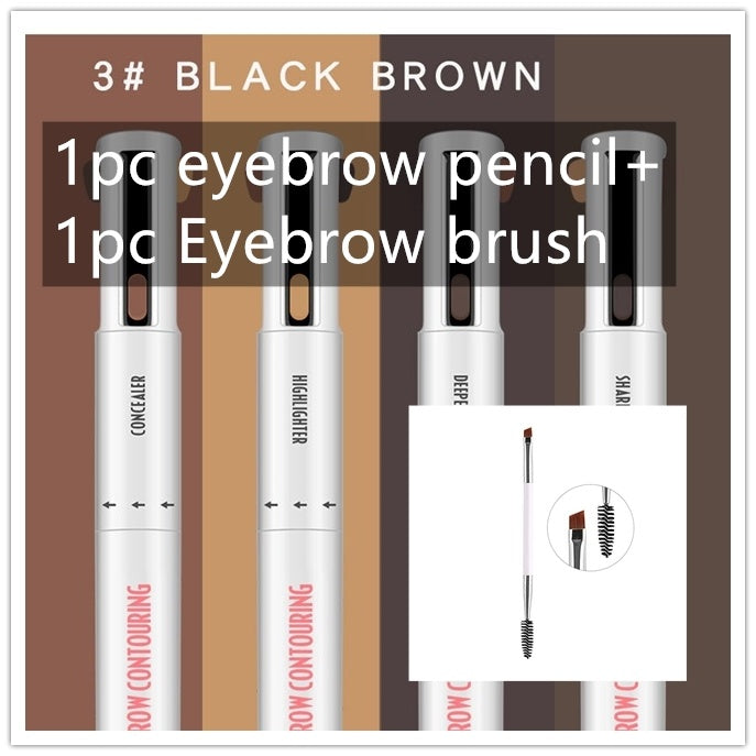 Rotating Ball-Point Portable Eyebrow Pen