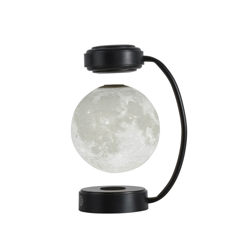 3D LED Moon Night Light Rotating Floating Ball Lamp