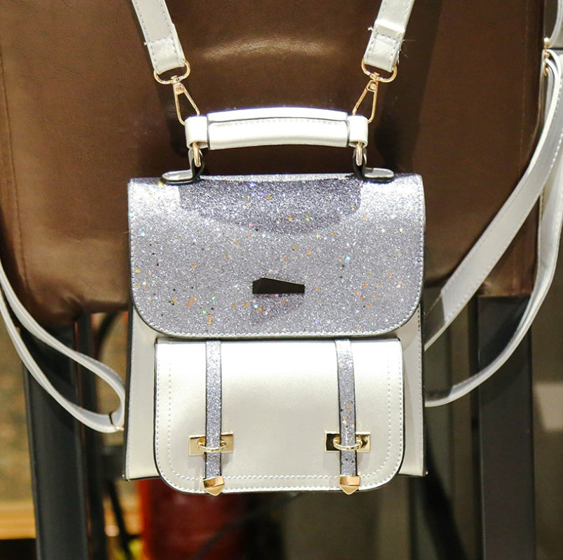 Boston Style Sequins Backpack