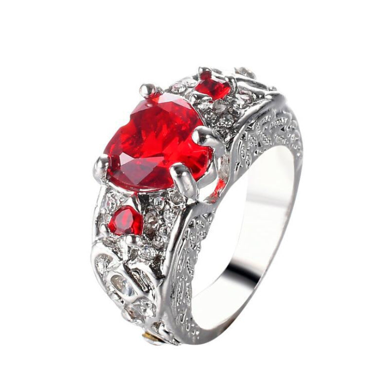 Princess Heart Shaped  Ring