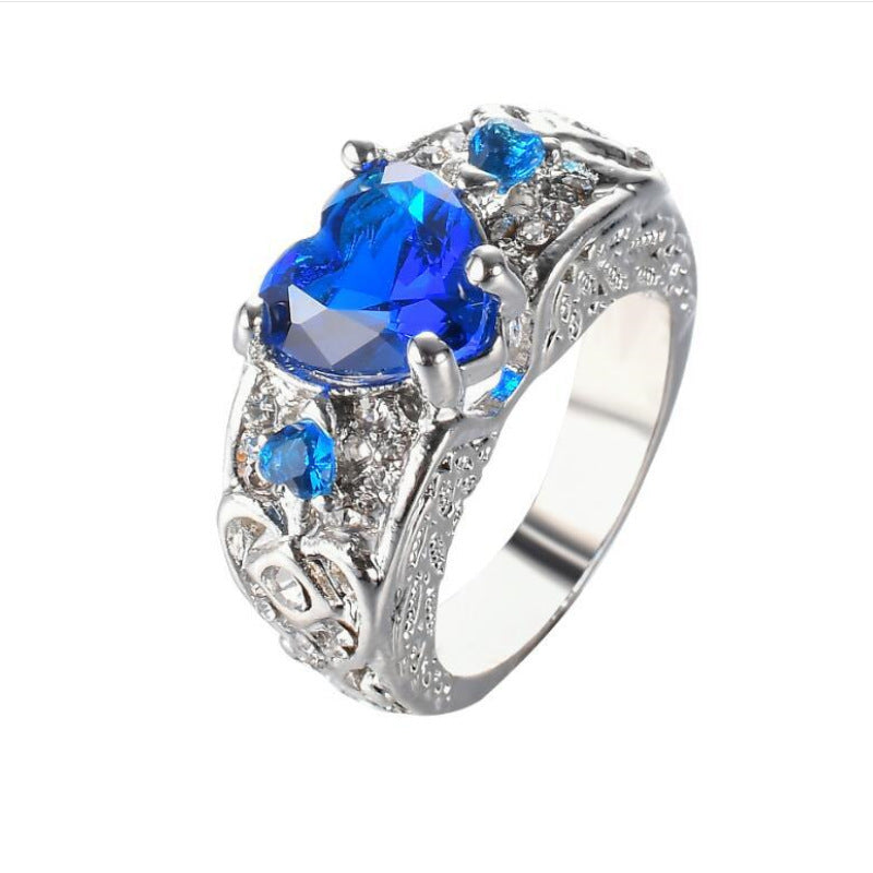 Princess Heart Shaped  Ring