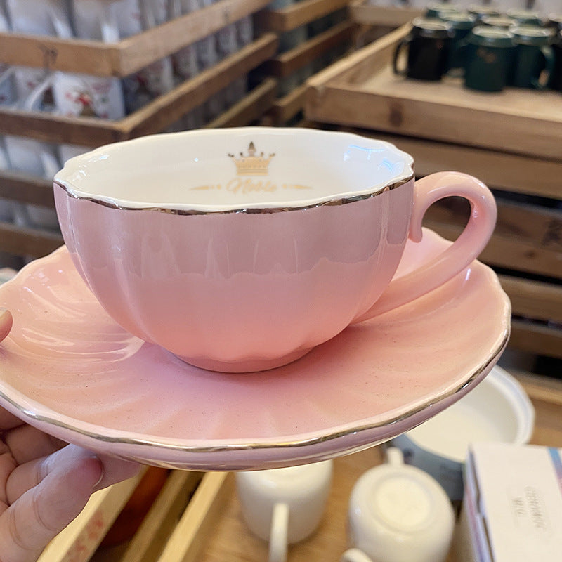 Luxurious Ceramic Coffee-Tea Cup Set