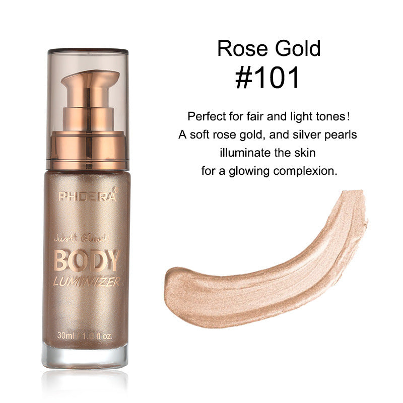 Dazzling Glossy Skin Liquid Highlighter for Body and Face