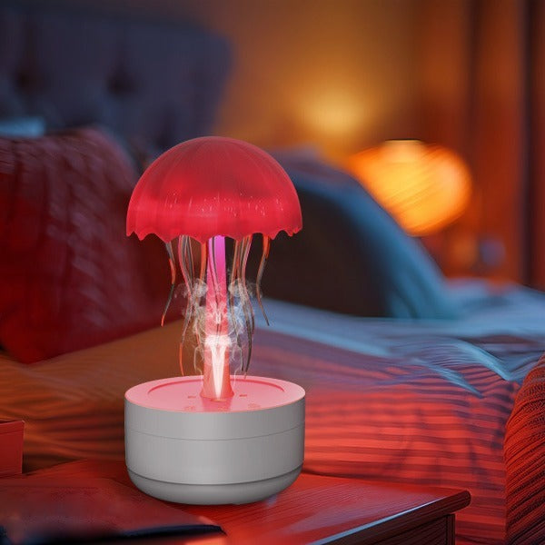 Colorful Jellyfish Humidifier Aromatherapy Fragrance Diffuser & Night Light