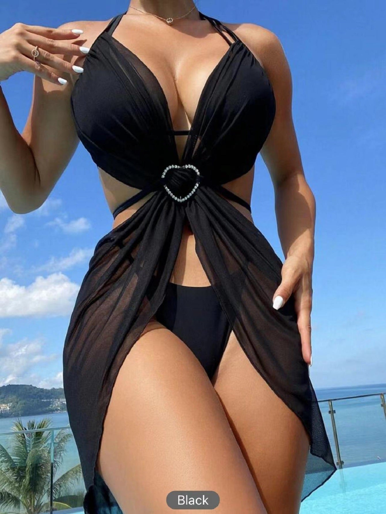 Three-piece  Split Swimsuit