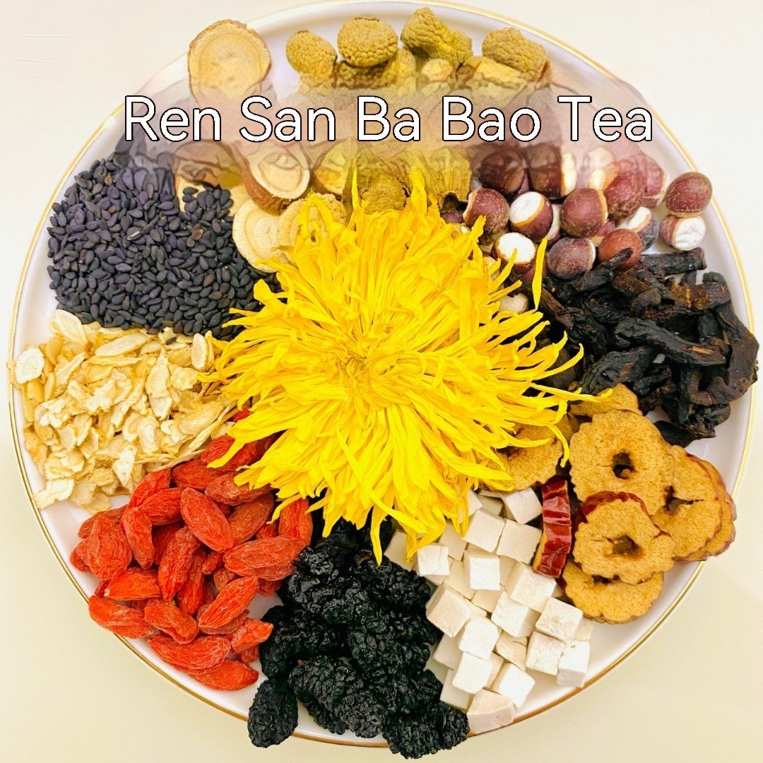 Eight Treasures Goji Berry Tea with Raspberry Ginseng