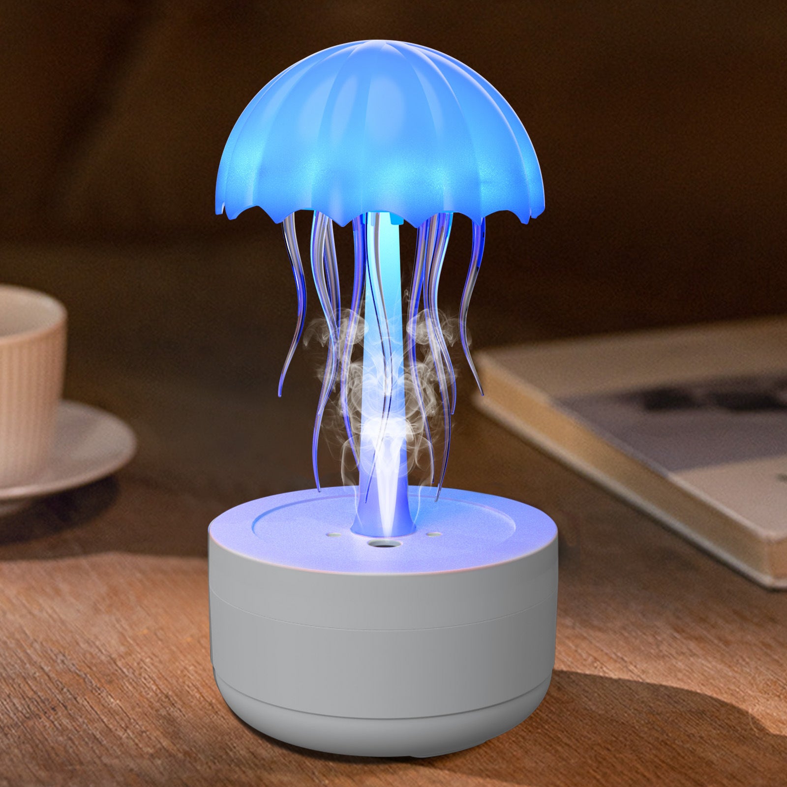 Colorful Jellyfish Humidifier Aromatherapy Fragrance Diffuser & Night Light