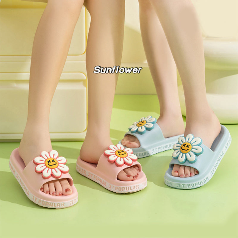 Cute Daisy Flower Anti-Slip Thick Sole Sandals