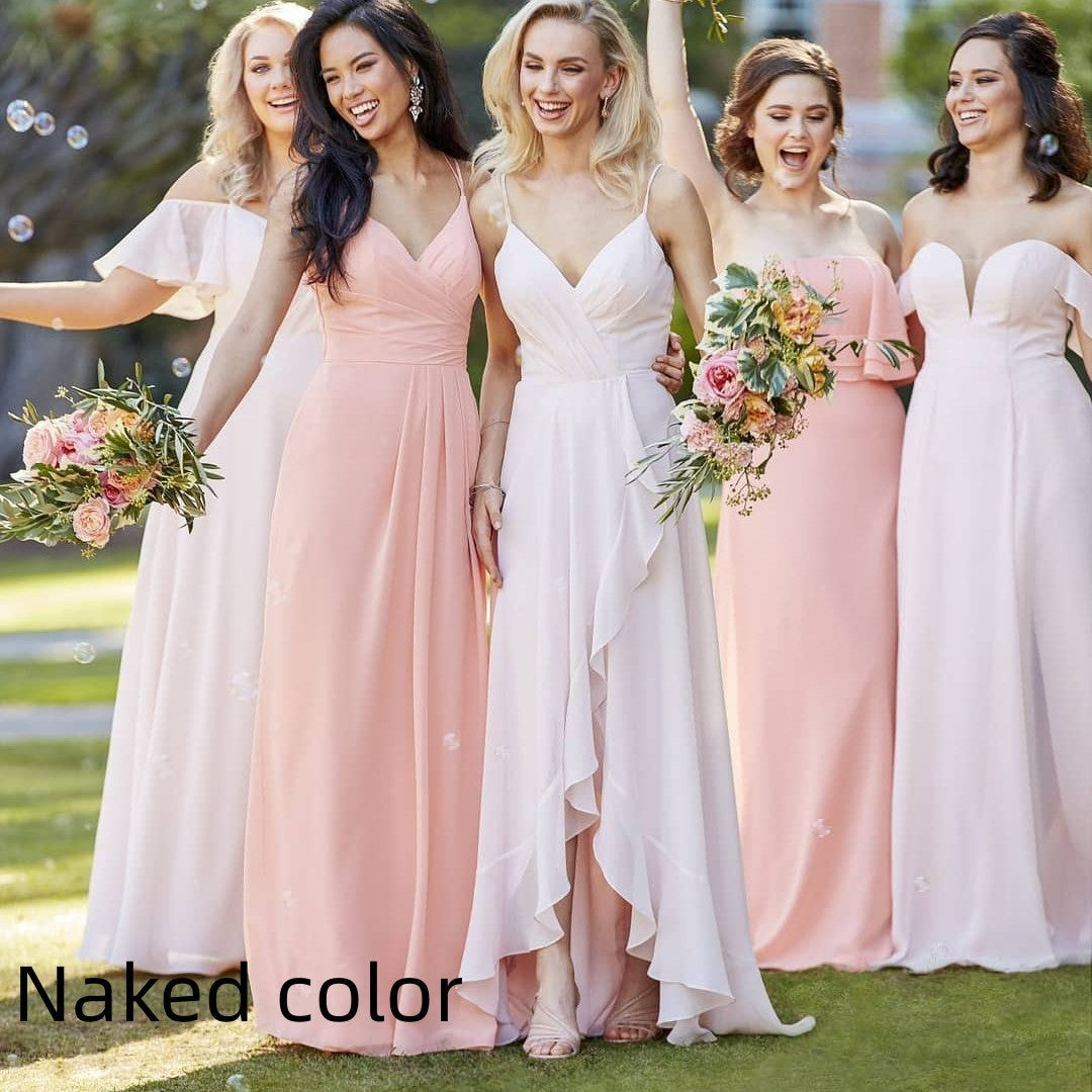 Silk Chiffon Banquet  Dress