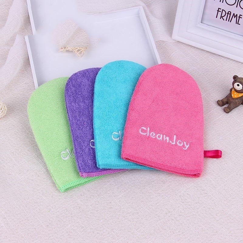 Facial Cleansing Scrubbing Towel Glove