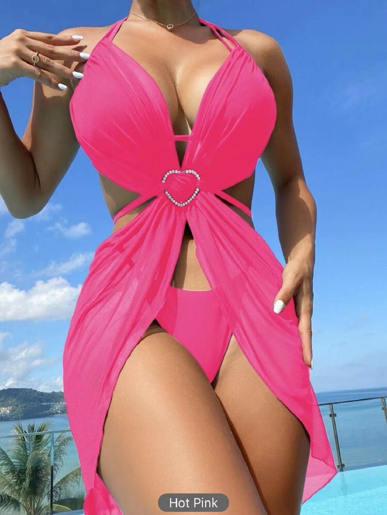 Three-piece  Split Swimsuit
