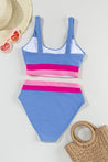 Sea Blue Mall Contrast Scoop Neck Two-Piece Swim Set Ship From Overseas SYNZ SeaBlueMall.com