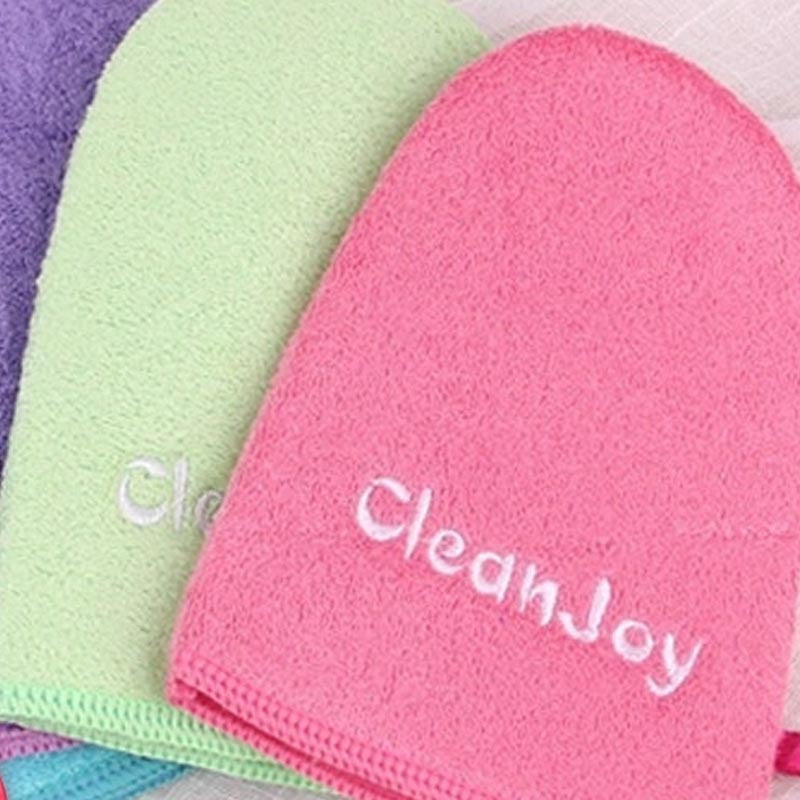 Facial Cleansing Scrubbing Towel Glove