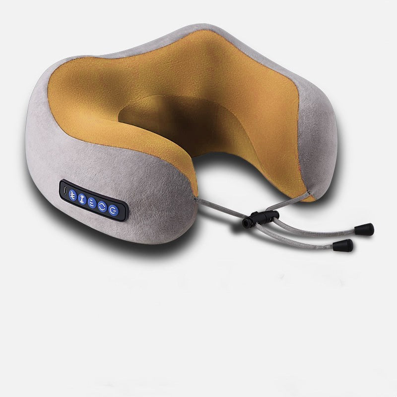 Portable Cervical Neck U-shaped Massager Pillow