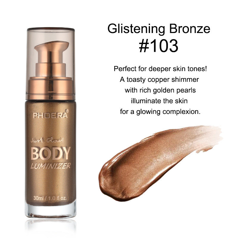 Dazzling Glossy Skin Liquid Highlighter for Body and Face