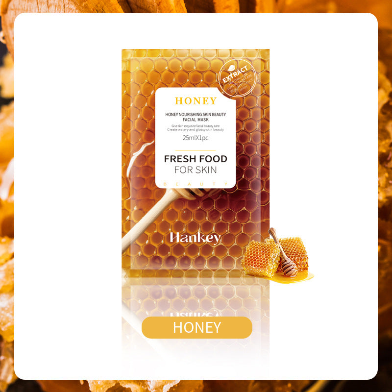 Fresh Food 4-Piece Masks - Aloe, Lemon, Red Pomegranate & Honey