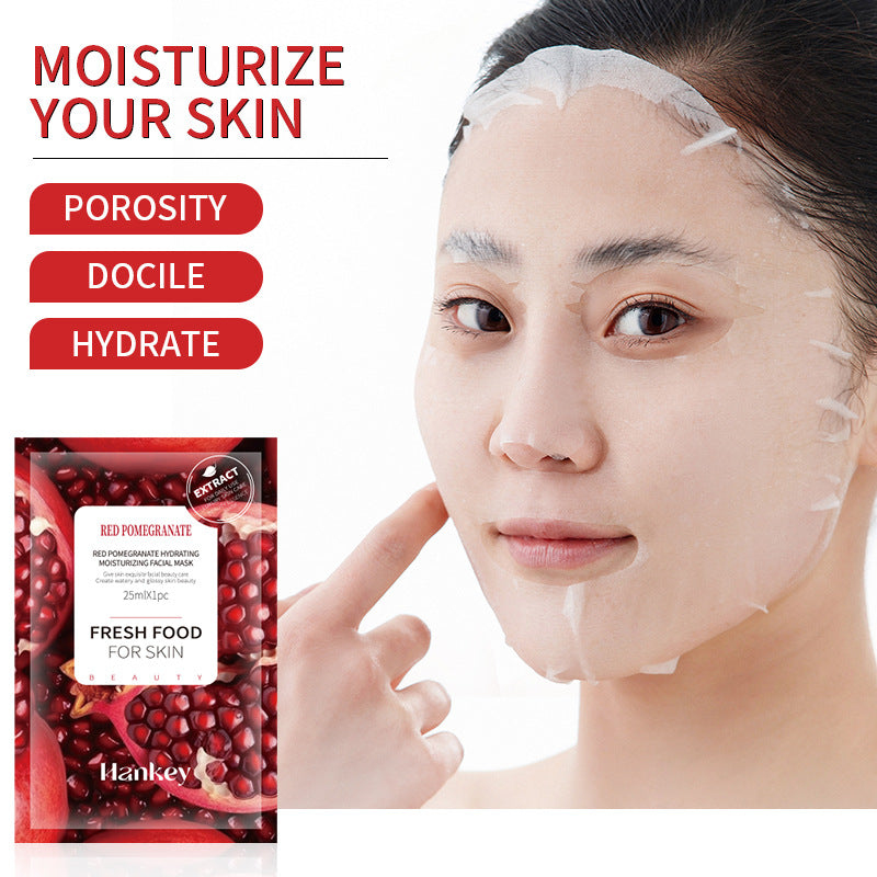 Fresh Food 4-Piece Masks - Aloe, Lemon, Red Pomegranate & Honey