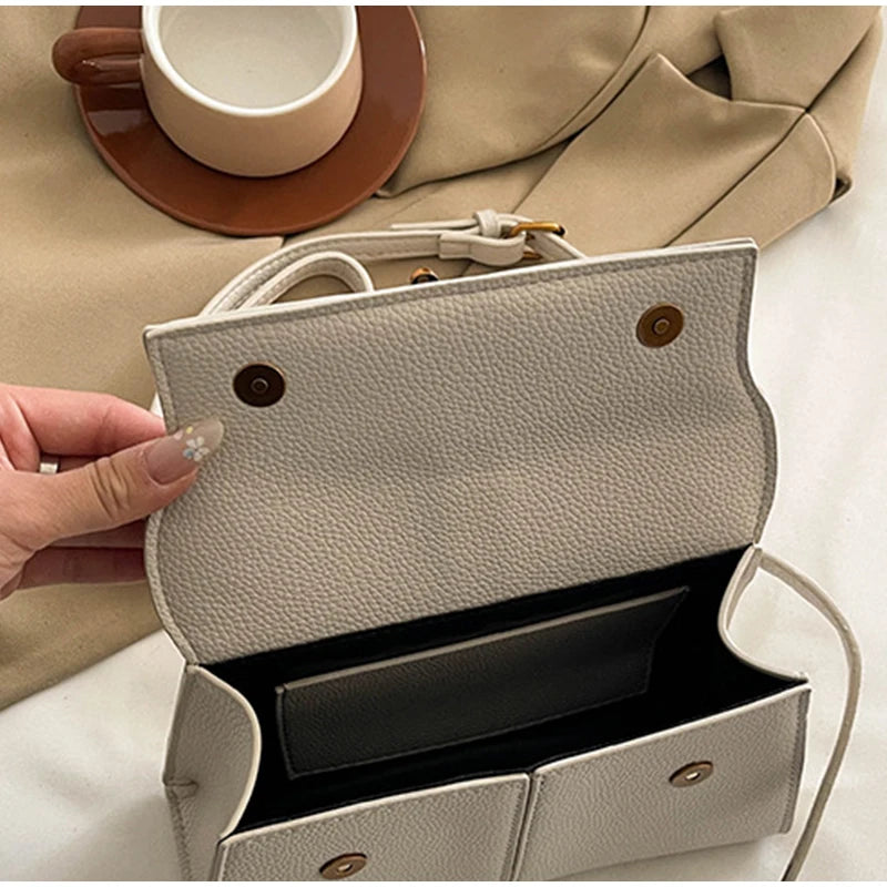 Gold Lock Luxury Design Handbag