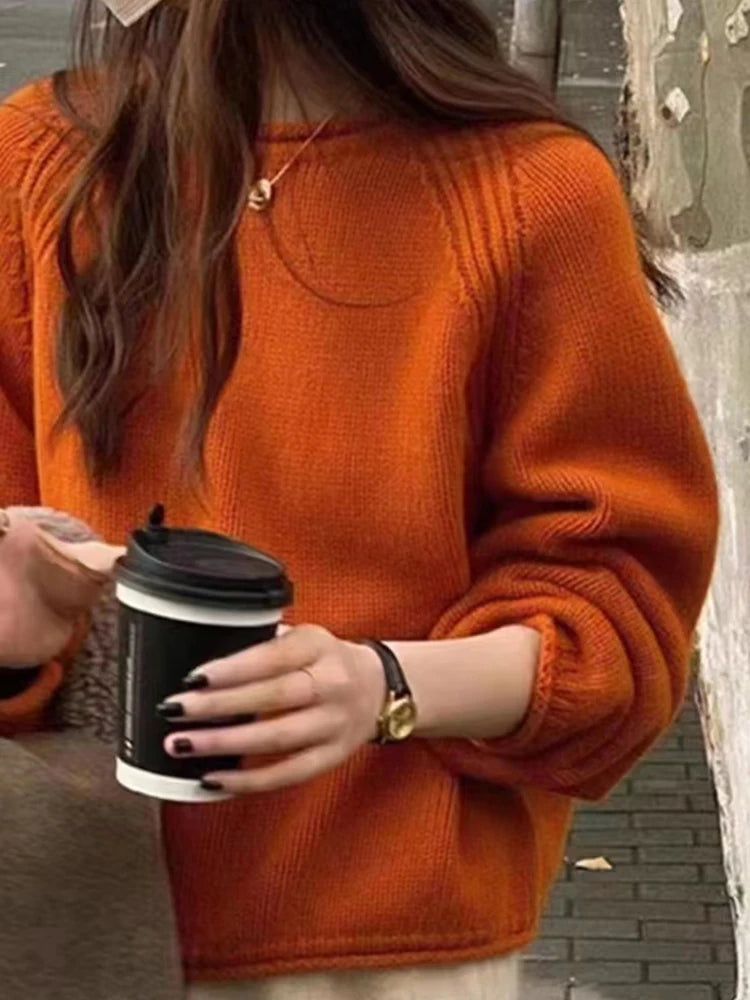 Chic Winter  Knitwear Sweater Warm Tops
