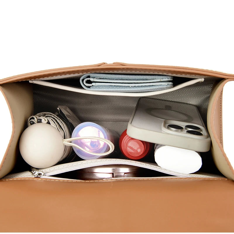 Gold Lock Luxury Design Handbag