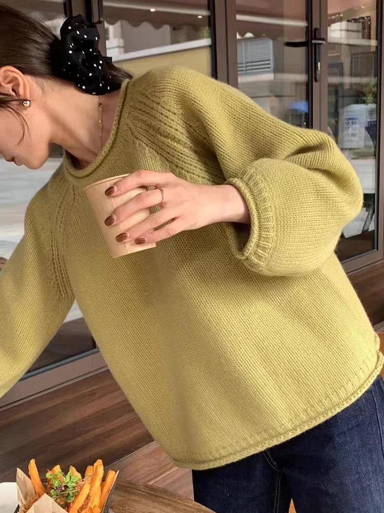 Chic Winter  Knitwear Sweater Warm Tops