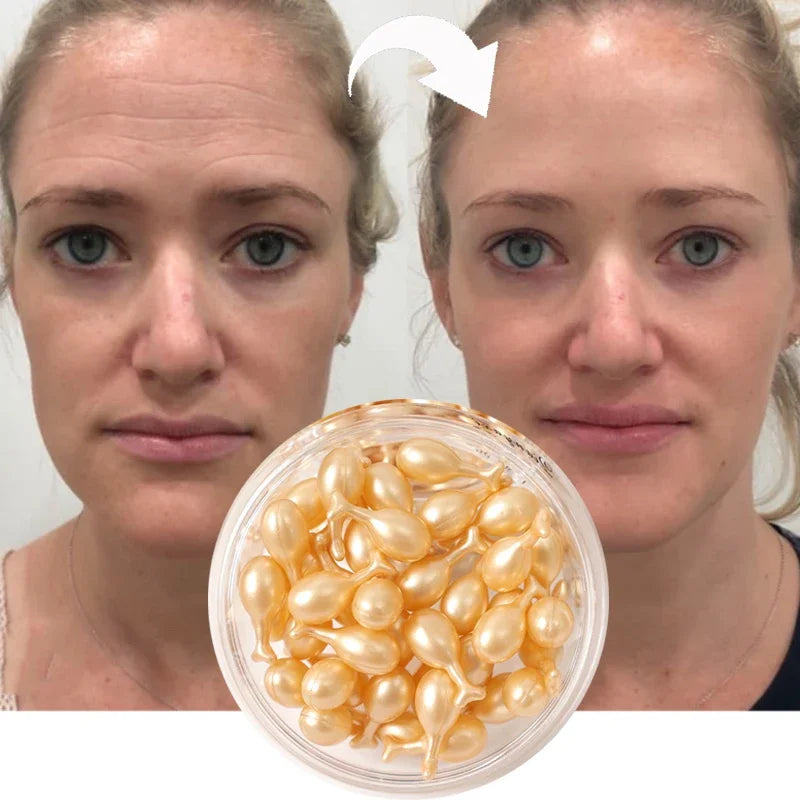 Hyaluronic Acid Capsules Facial Moisturizing Booster
