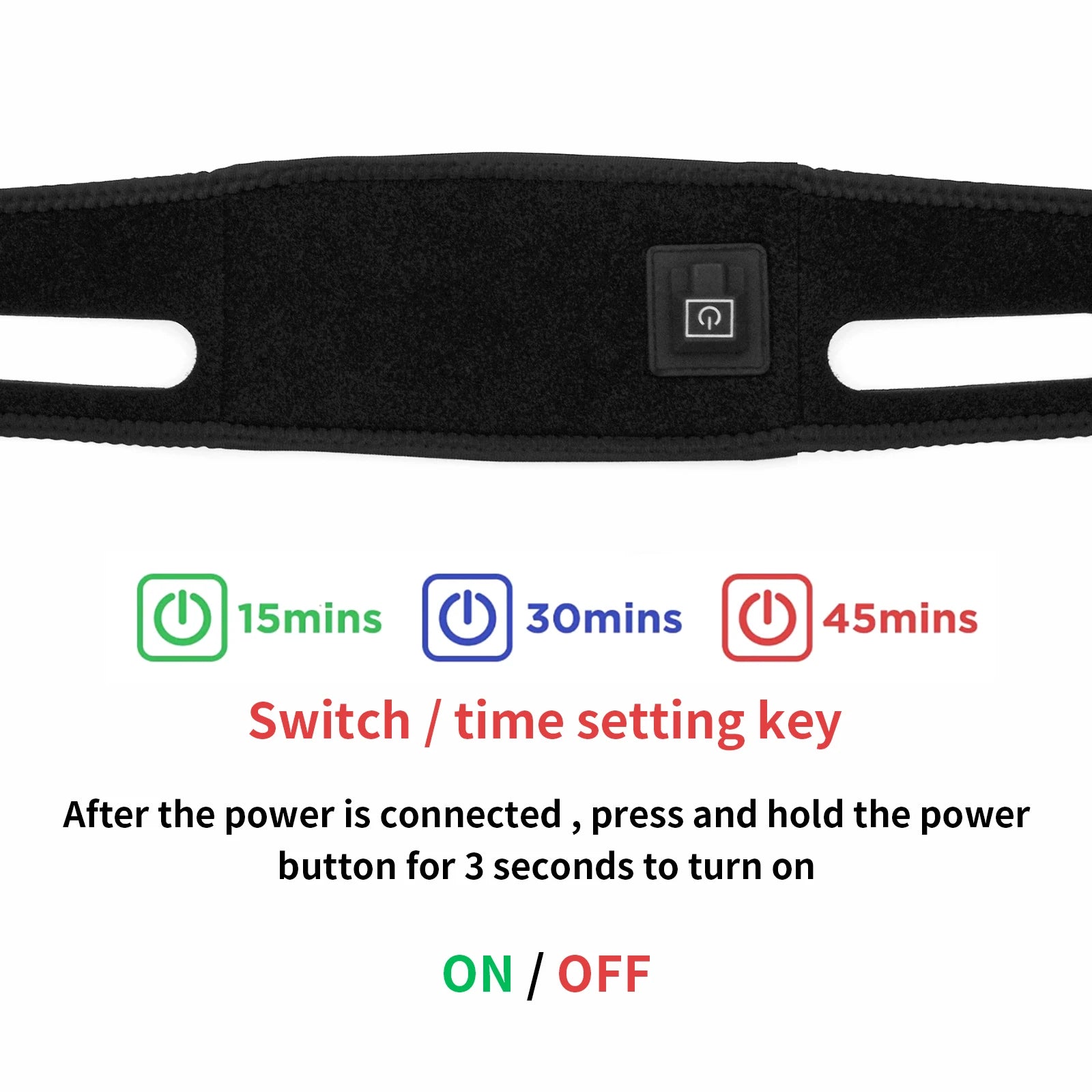 Red Light Therapy Wearable Wrap Devices for Neck, Arms, Chin, Wrist - 660nm & 850nm