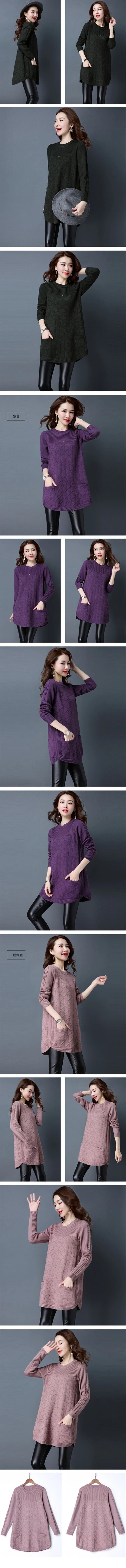 Winter Long Sweater Pullover