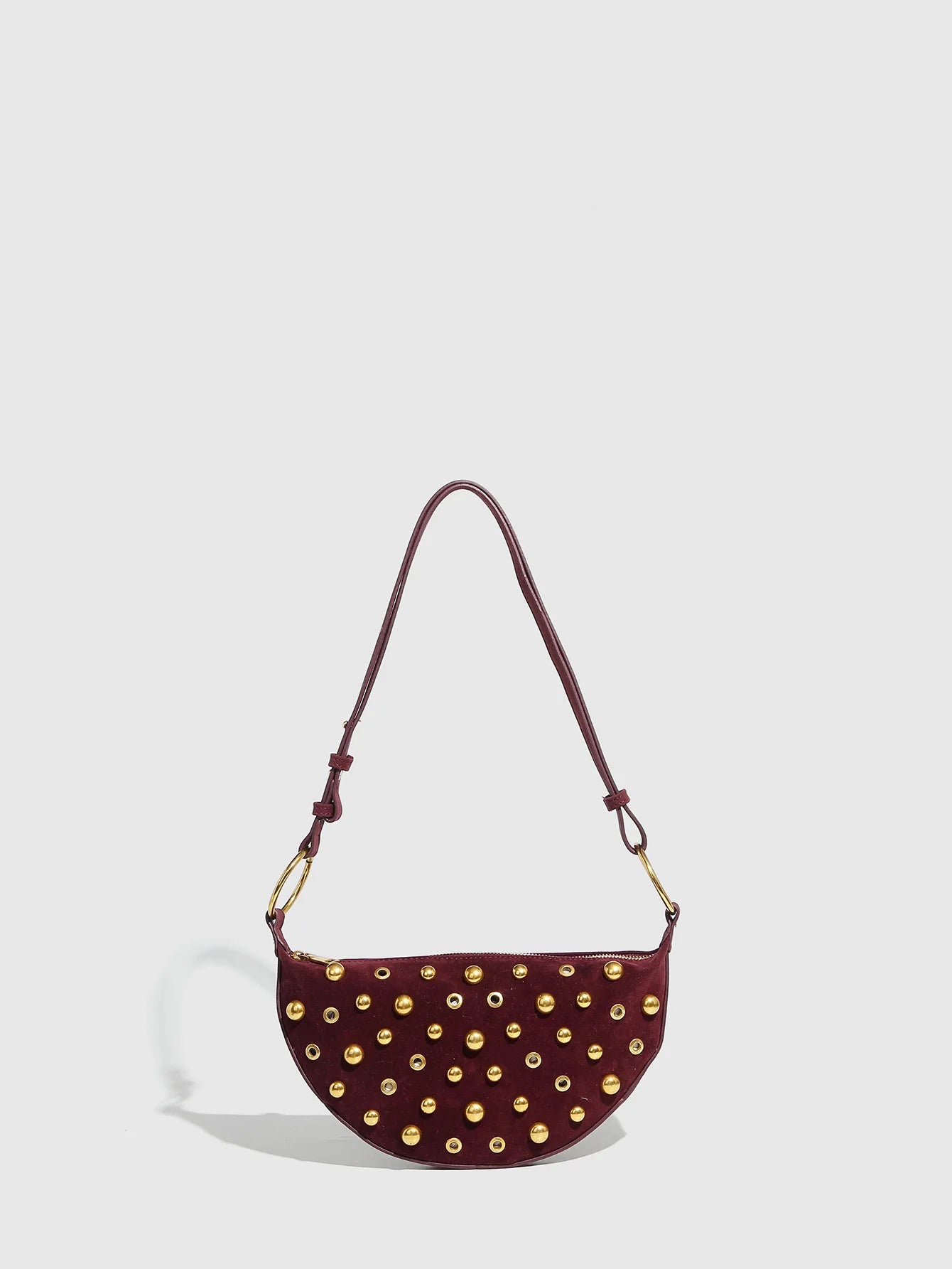 Designer Rivet Polka Dot Studded crossbody Bags