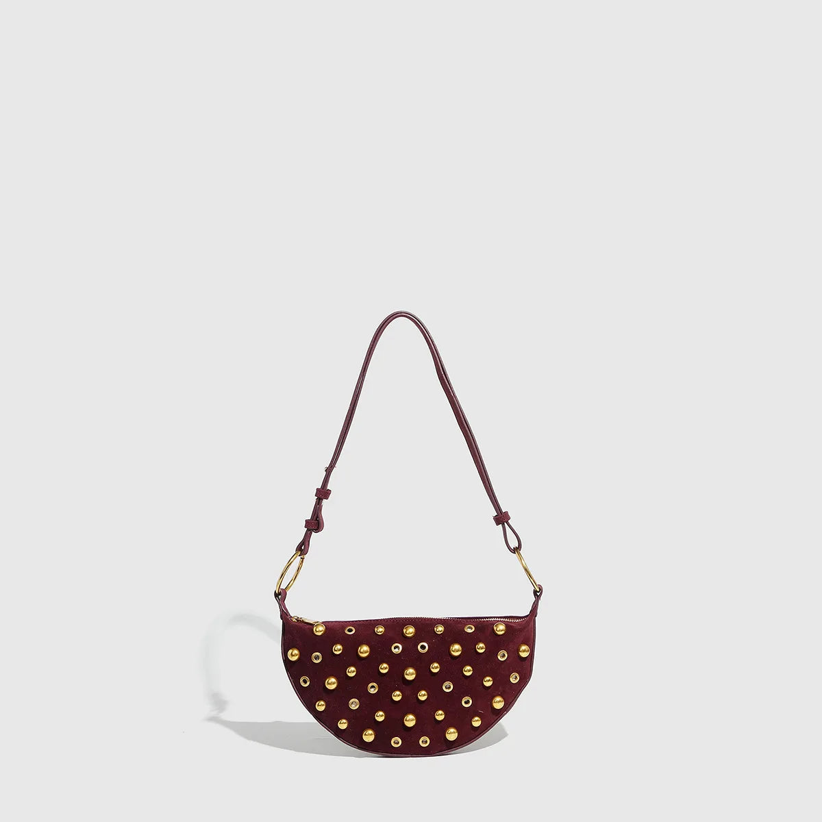 Designer Rivet Polka Dot Studded crossbody Bags