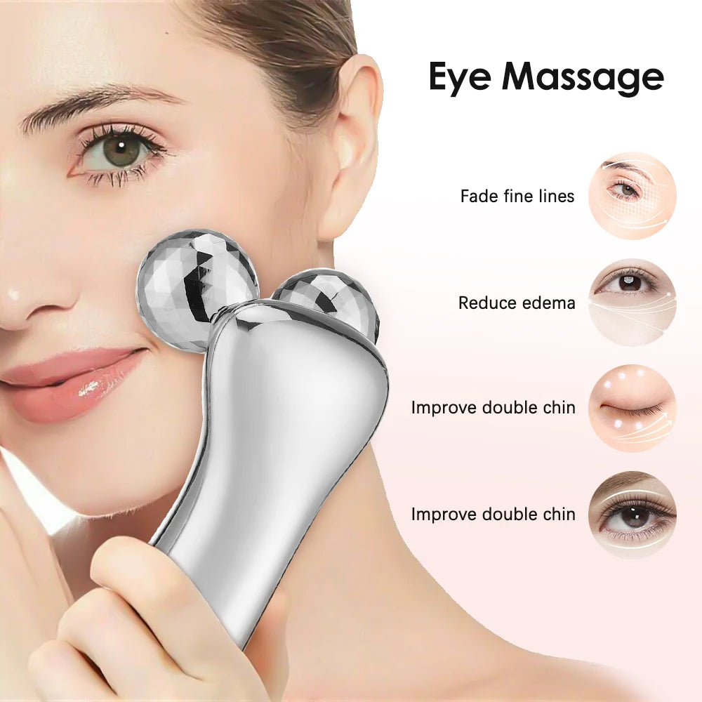 Face Lift Roller Micro-Current  Massager Beauty Device