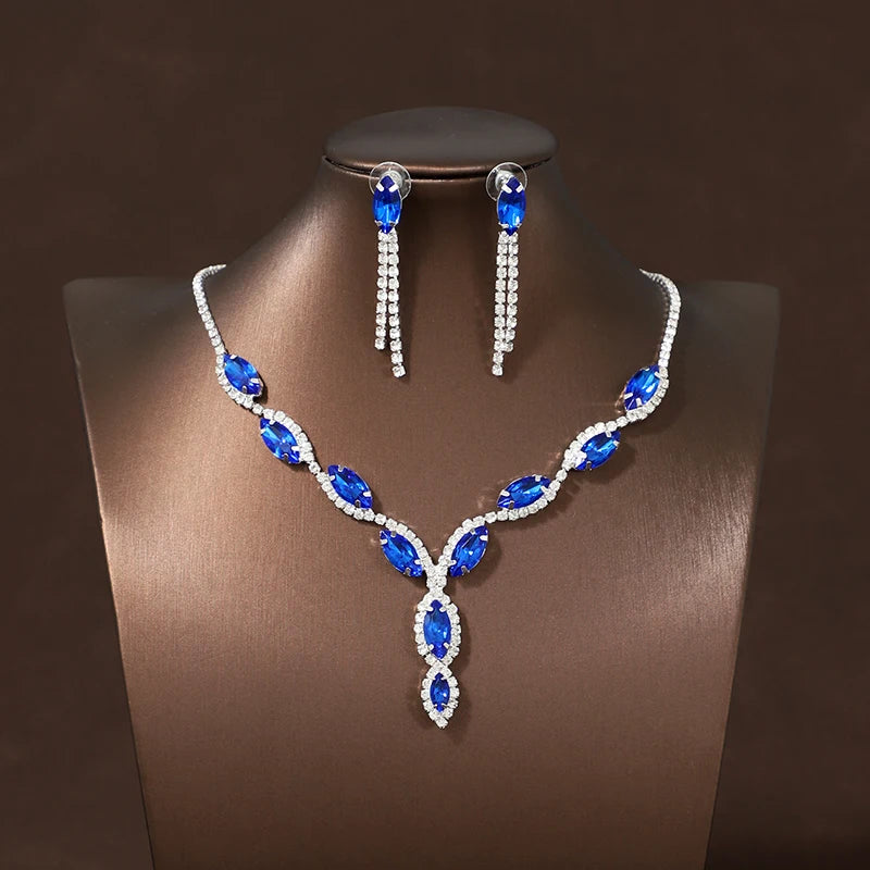 Exquisite European Style Necklace & Earring Set