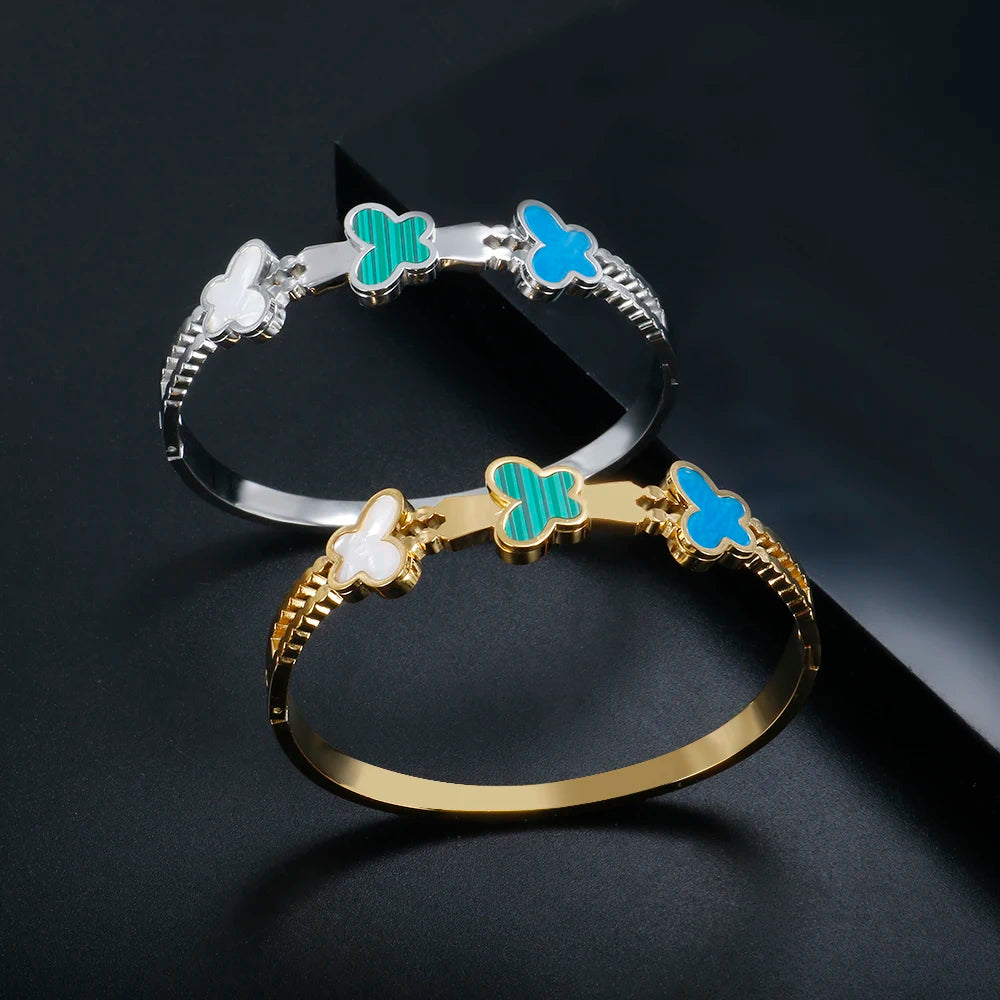 Exquisite Retro Butterfly Bracelet Bangles