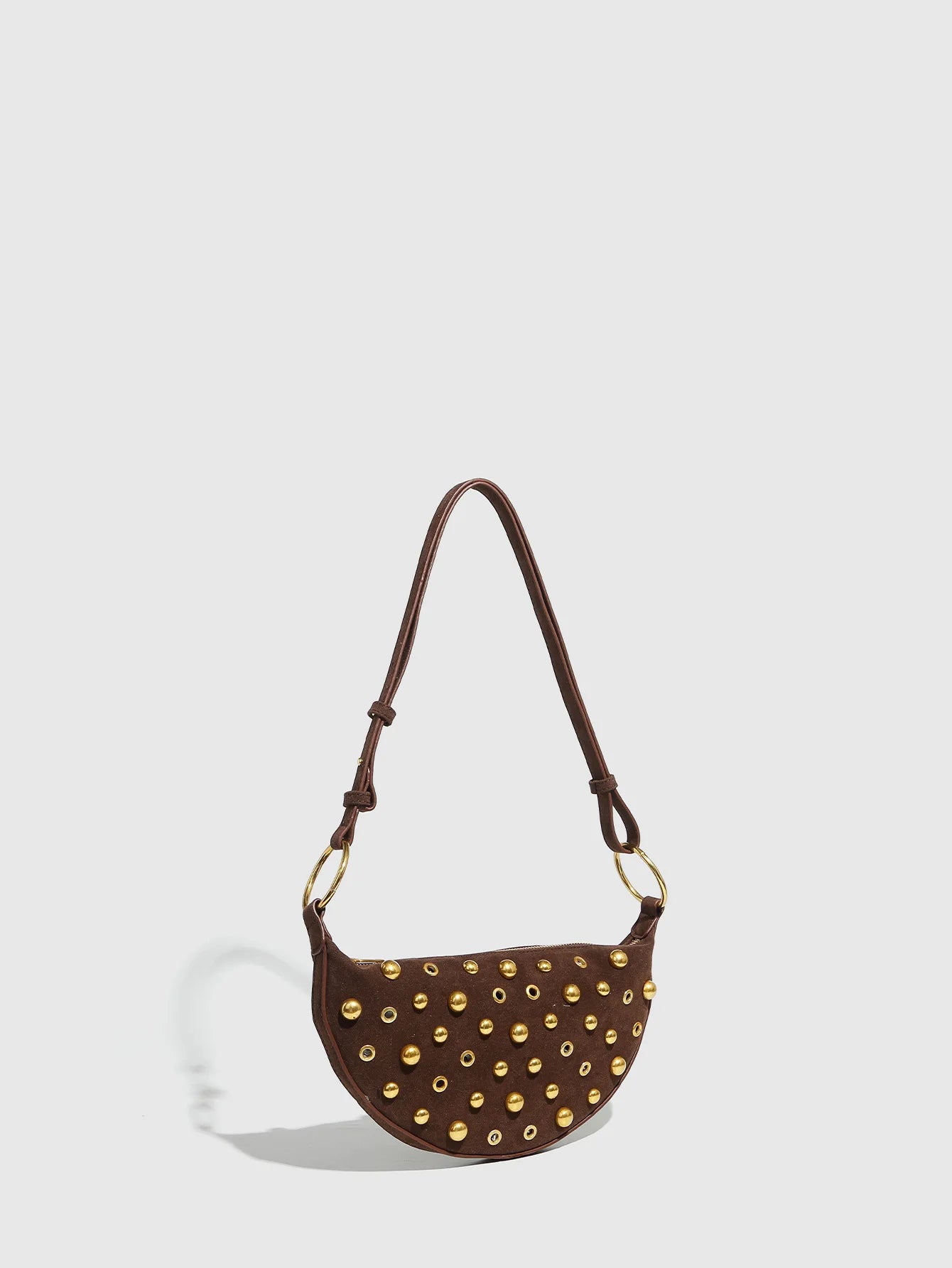 Designer Rivet Polka Dot Studded crossbody Bags