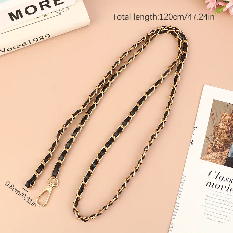 Leather Shoulder Bag Chain Straps Accessory for Purses Crossbody Bags