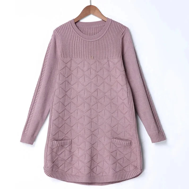 Winter Long Sweater Pullover