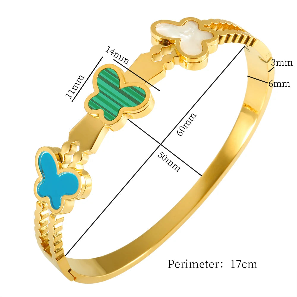 Exquisite Retro Butterfly Bracelet Bangles