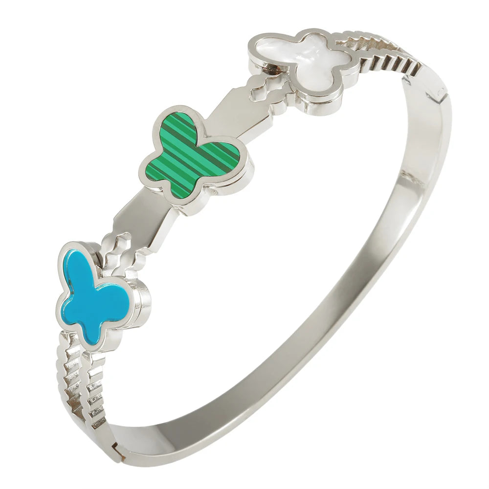 Exquisite Retro Butterfly Bracelet Bangles