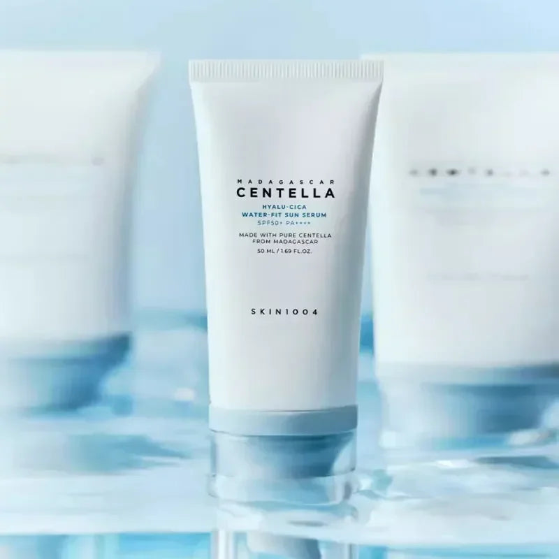 Madagascar Centella 4Pieces Set with 3 Capsule Ampoules & Hyalu-Cica Sunscreen Serum