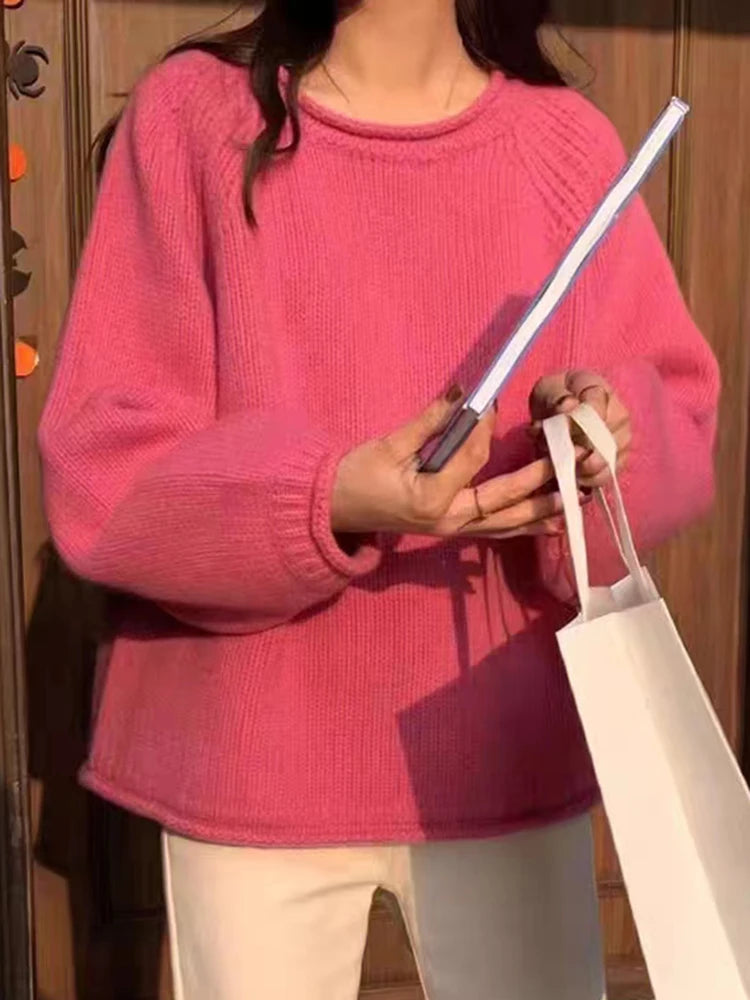 Chic Winter  Knitwear Sweater Warm Tops