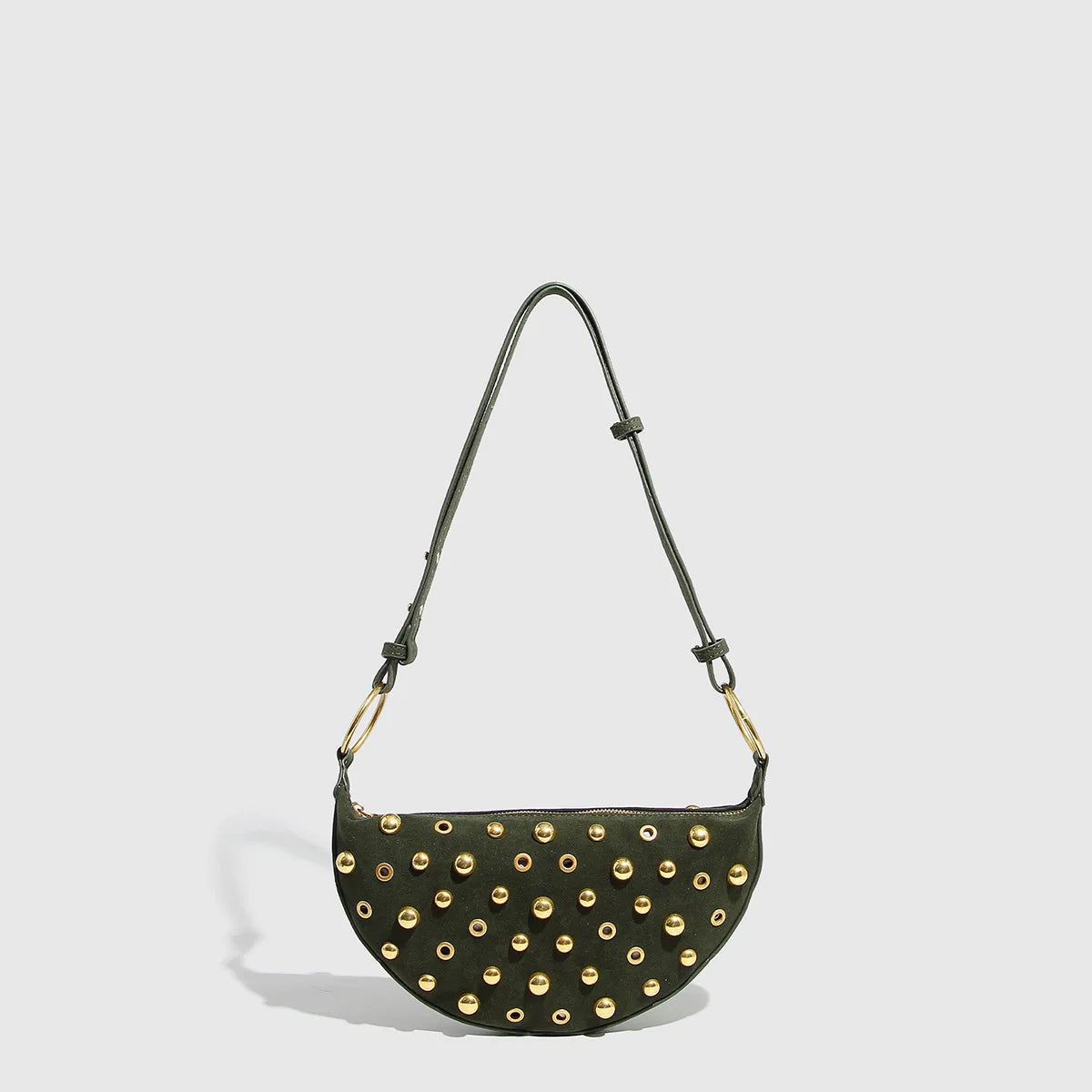 Designer Rivet Polka Dot Studded crossbody Bags